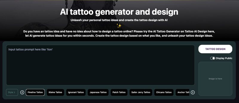 AI Tattoo Generators