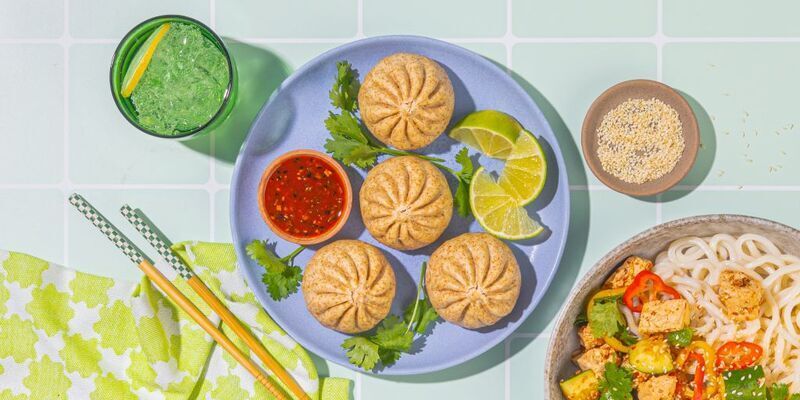 Plant-Based Steamed Buns