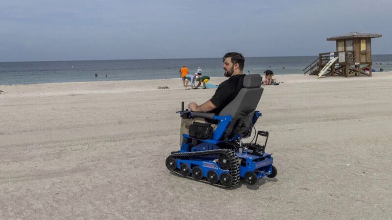 Beach-Ready All-Terrain Wheelchairs