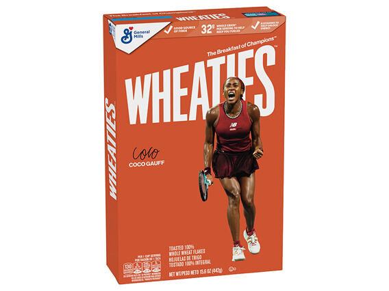 Athlete-Honoring Cereal Boxes