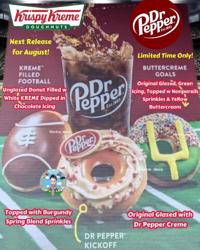 Soda-Inspired Football Doughnuts