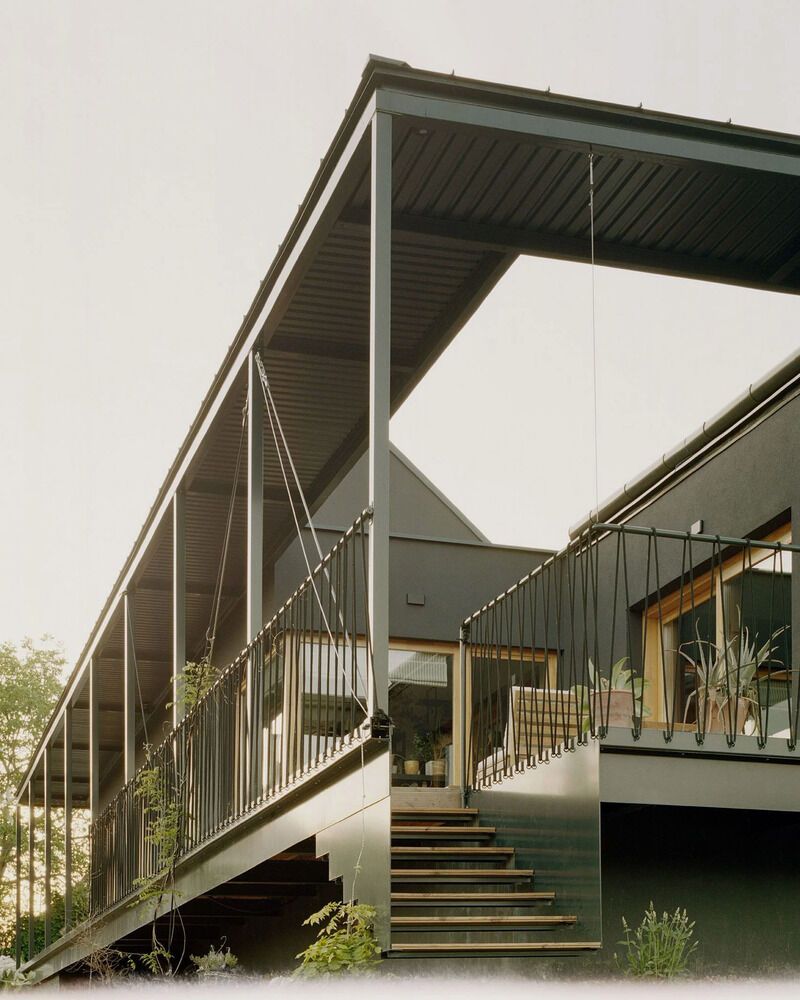 Gabled Forest-Side Homes