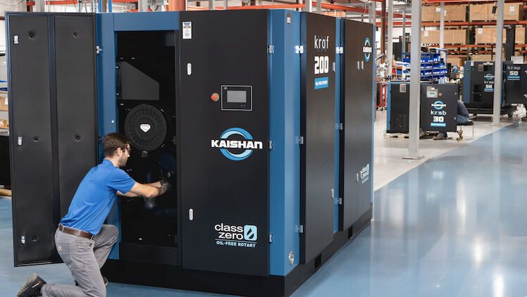 Oil-Free Rotary Screw Compressors