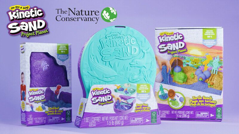 Sustainable Kinetic Sand Toys