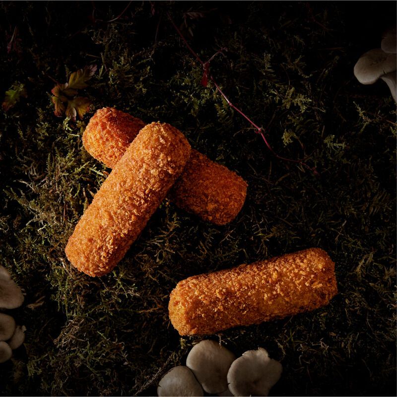 Circularly Grown Mushroom Croquettes