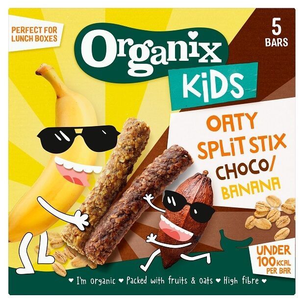 Dual-Flavor Oat Stick Snacks