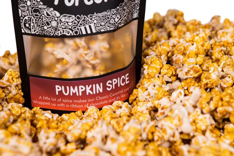 Purposeful Pumpkin Spice Popcorns