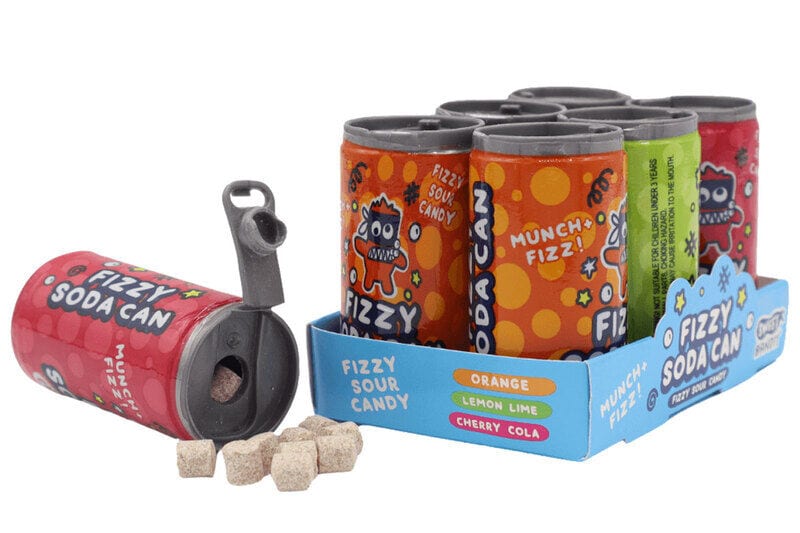 Fizzy Can-Packaged Candies : Sweet Bandit Fizzy Soda Can