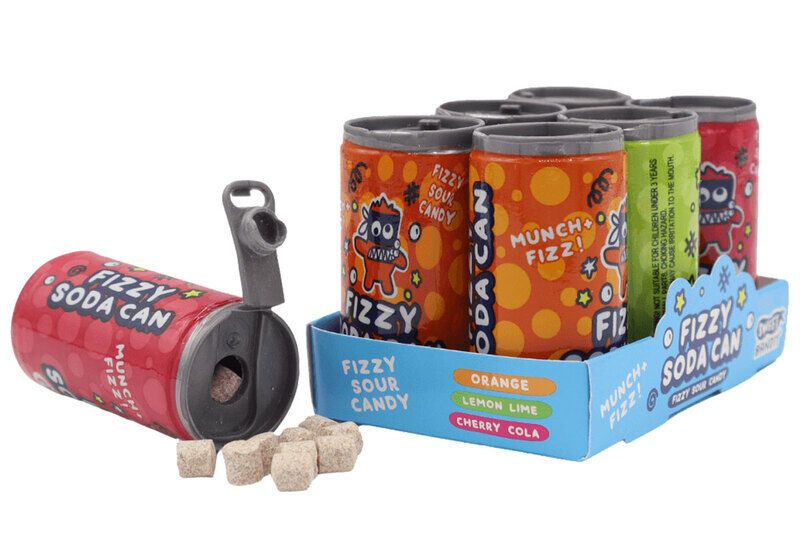 Fizzy Can-Packaged Candies