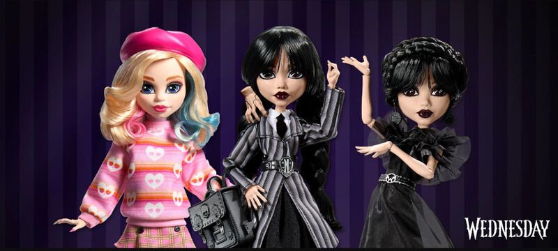 Spooky TV Series Dolls