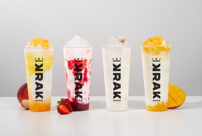 Vibrant Boba Beverages