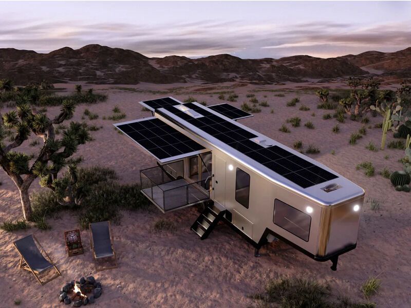 Refined Off-Grid Trailer Homes