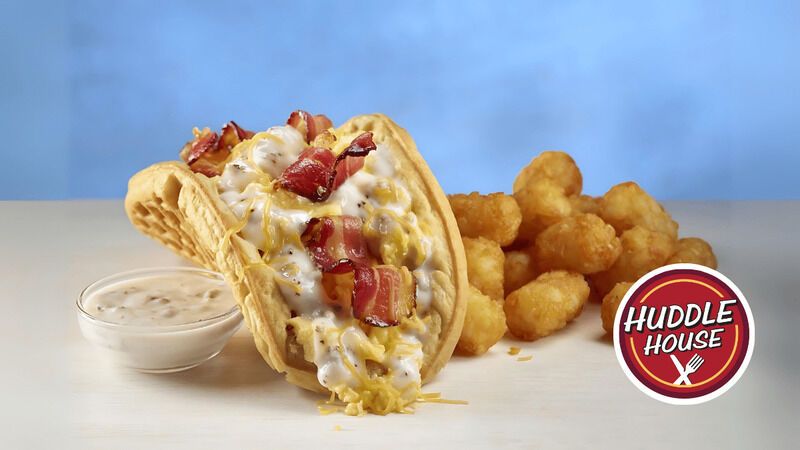 Waffle-Made Breakfast Tacos