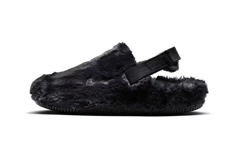 Fuzzy Plush Clog Footwear Nike Calm Mule