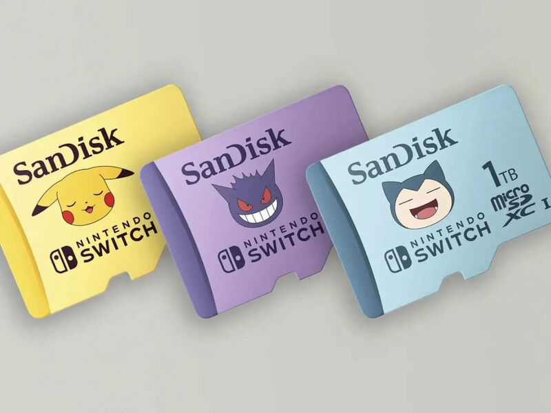 Anime-Themed Micro Memory Cards