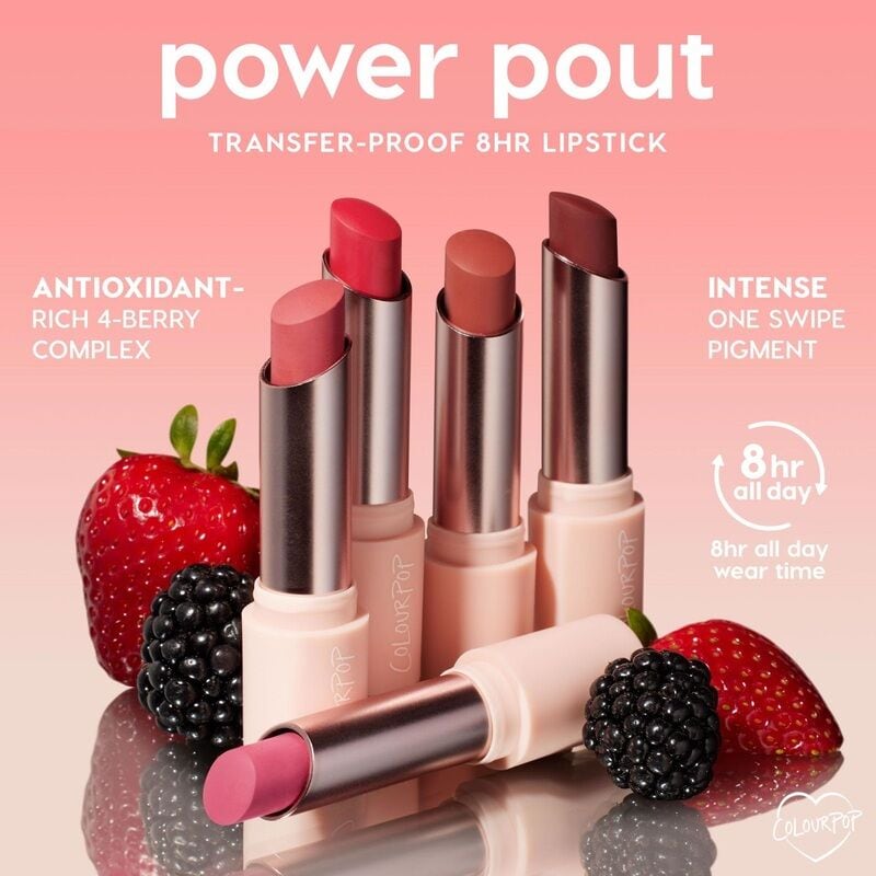 Transfer-Proof Pigmented Lipsticks