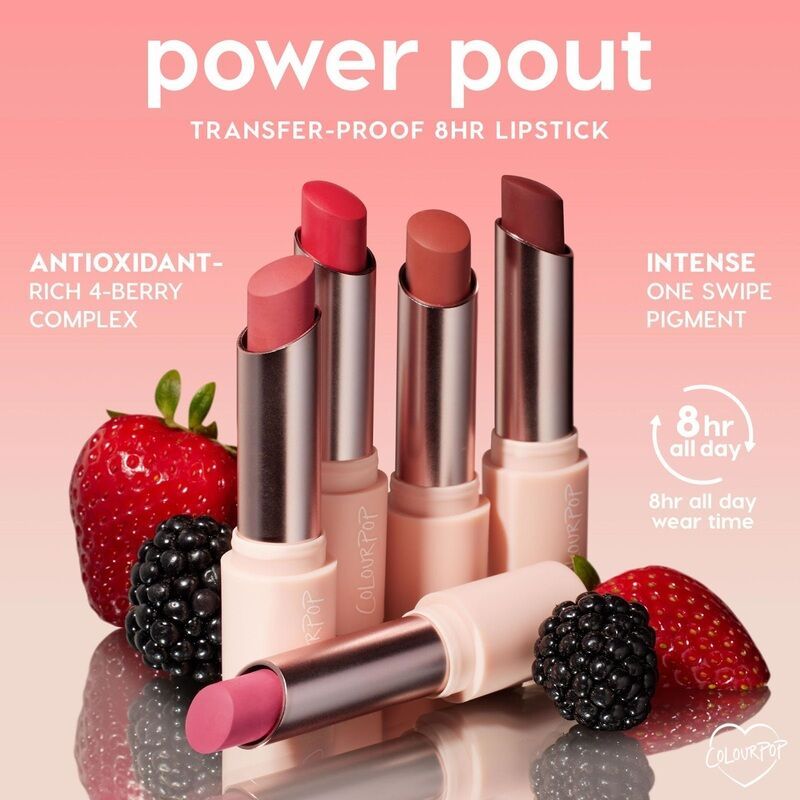 Transfer-Proof Pigmented Lipsticks