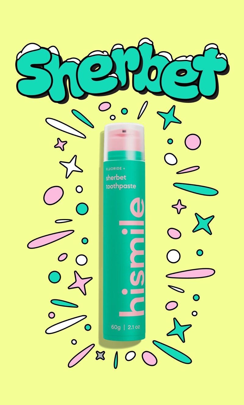 Sherbet-Flavored Toothpastes