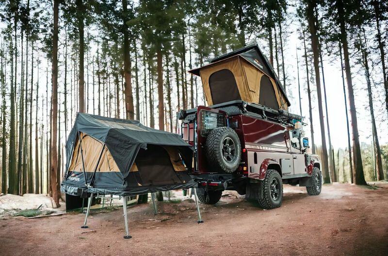 Shifting Overlanding Hitch Tents