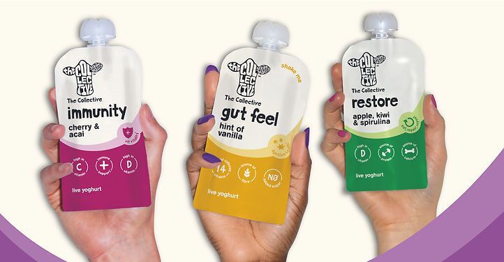 Functional Flavorful Yogurt Pouches : yoghurt pouch