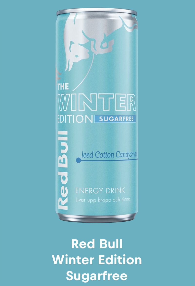 Sugar-Free Seasonal Energy Drinks