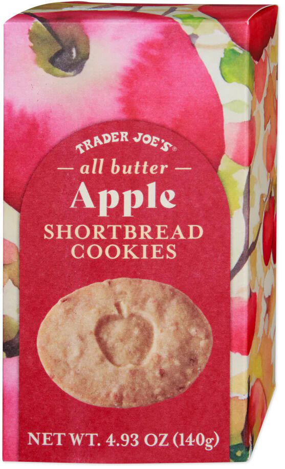 Seasonal Apple Shortbread Cookies