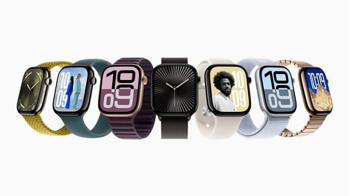 Slender Metallic Smartwatches