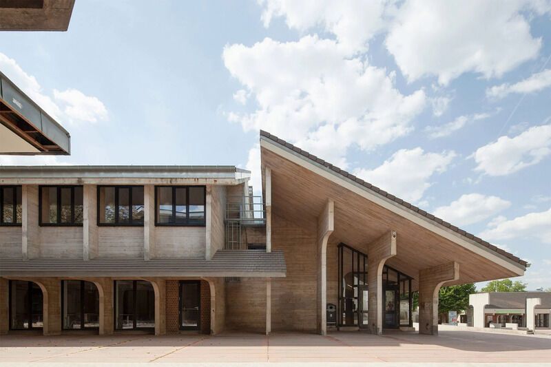 Brutalist Converted Learning Centers