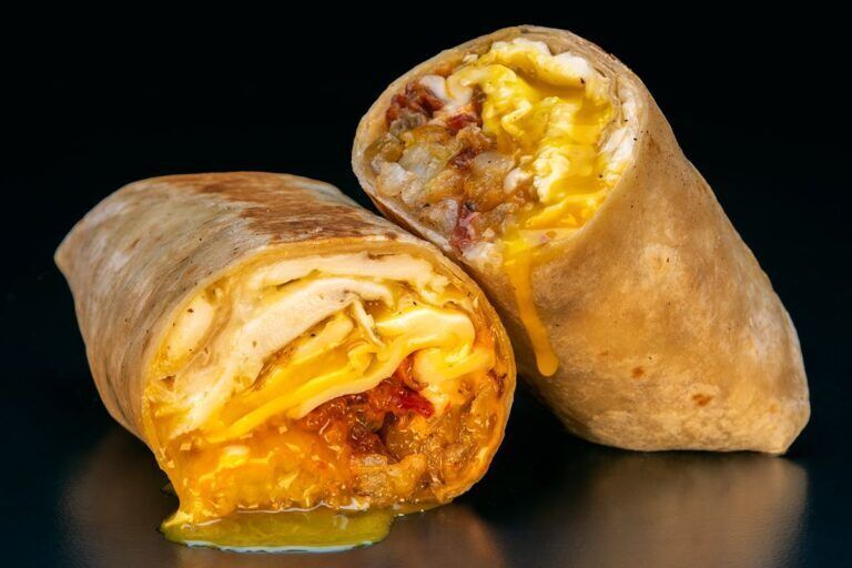 College Campus Breakfast Burritos