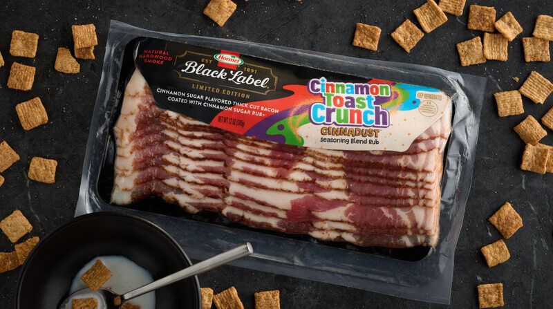 Cereal-Flavored Bacon Products