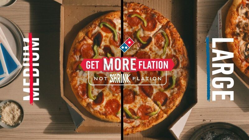 Anti-Shrinkflation Pizza Campaigns