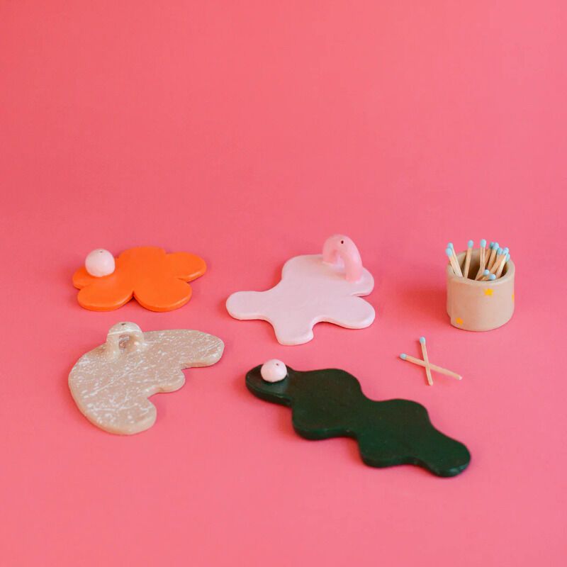 Playful DIY Incense Holders