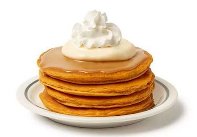 Pumpkin Cheesecake Pancakes