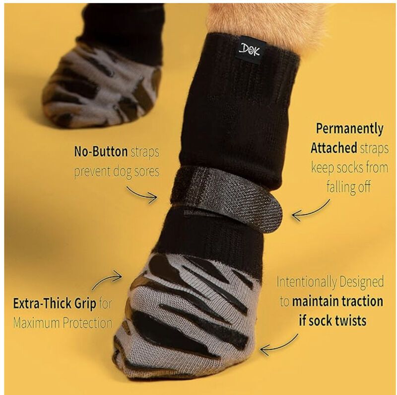 Non-Slip Dog Socks