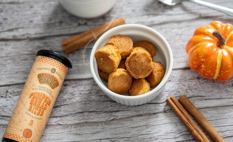 Seasonal Cannabis Bread Bites