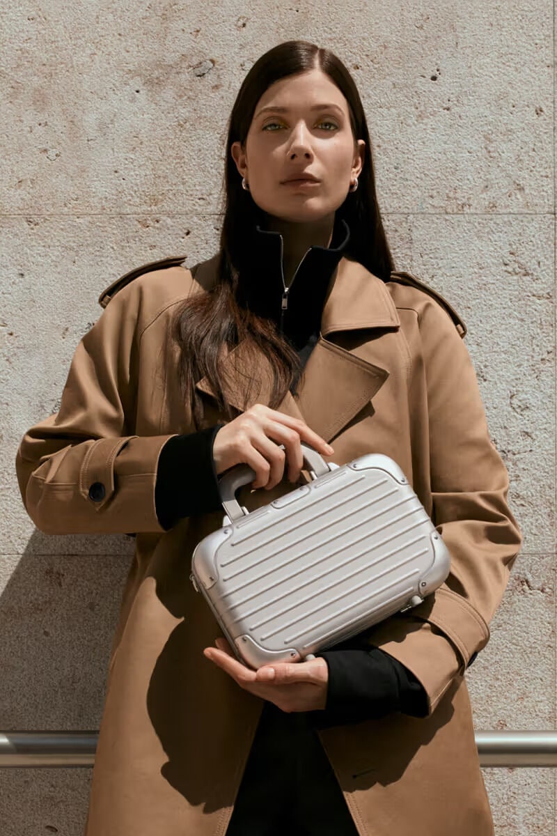 Lux Luggage-Like Handbags : Rimowa Original Bag