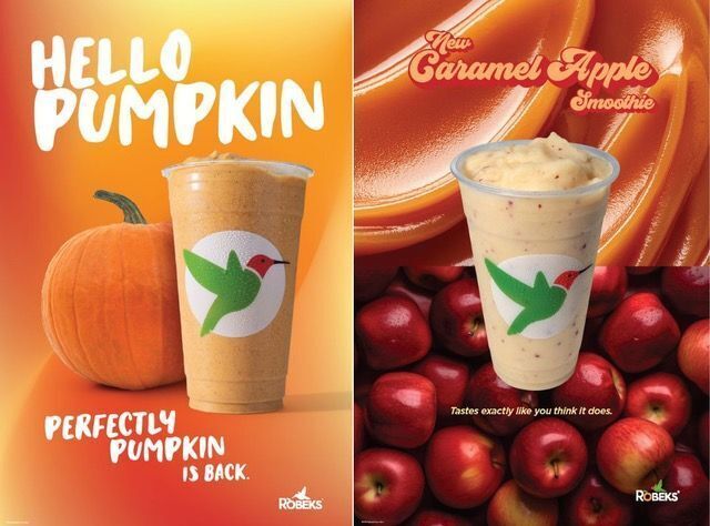 Autumnally Flavored Smoothie Menus