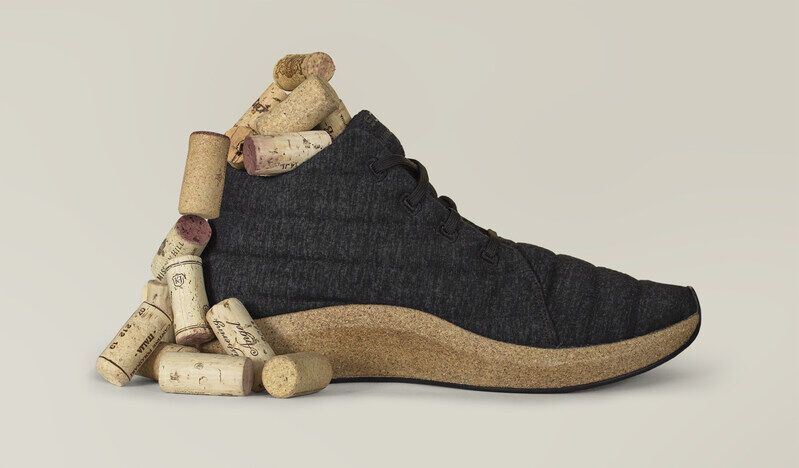 Upcycled Cork Sneakers SOLE Jasper Chukka