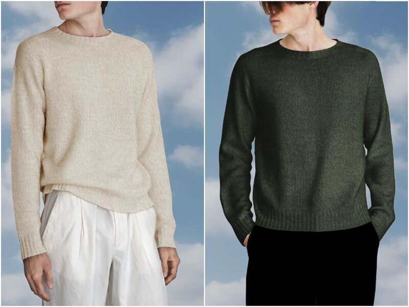 Luxurious Cashmere Sweater Lines