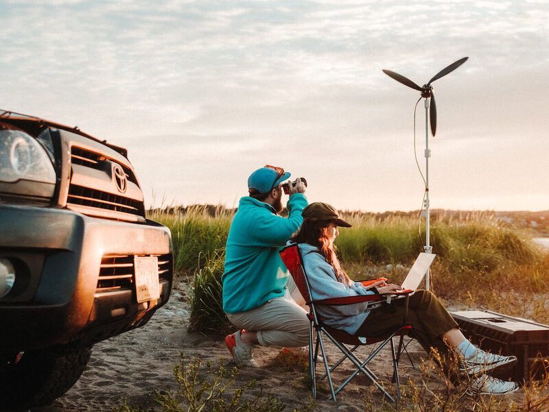 Travel-Ready Wind Turbines