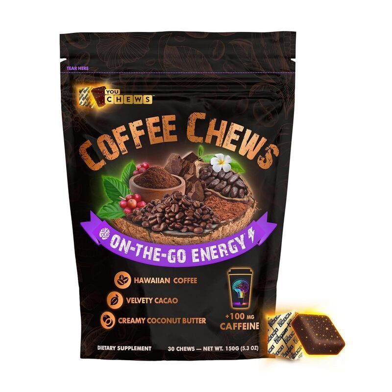 Rapid Absorption Coffee Chews