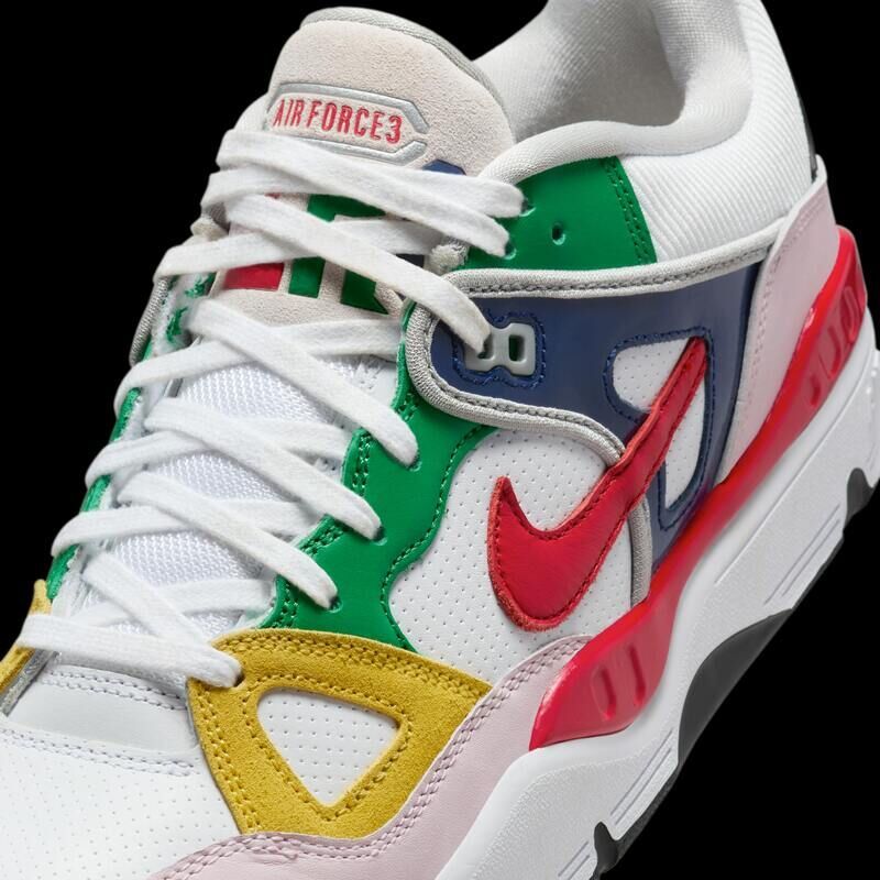 Colorful Paneling Collaborative Sneakers