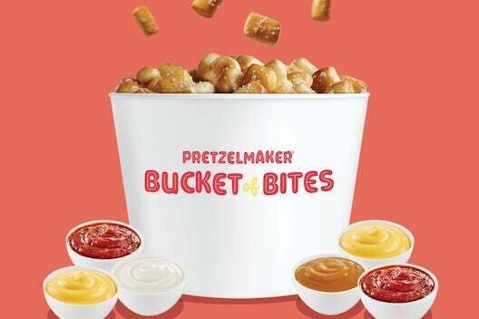 Oversized Pretzel Snack Buckets