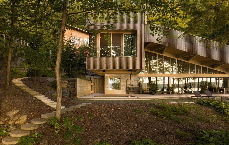 Mass Timber Canadian Chalets