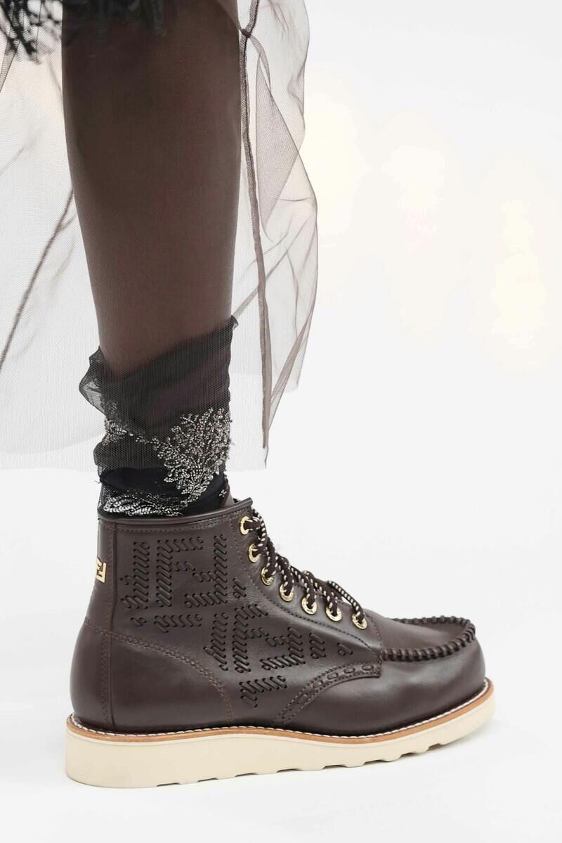 Fendi sneaker boots on sale