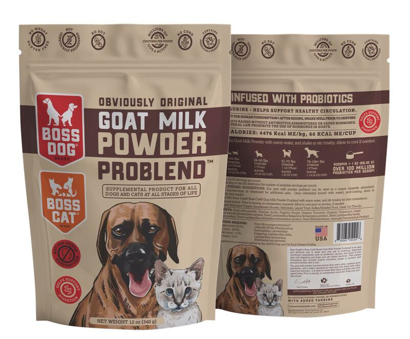 Pet-Targeted Goat Milk Powders