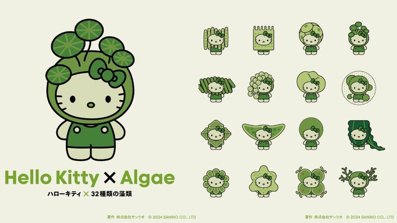 Cartoon-Transformed Algae Exhibits