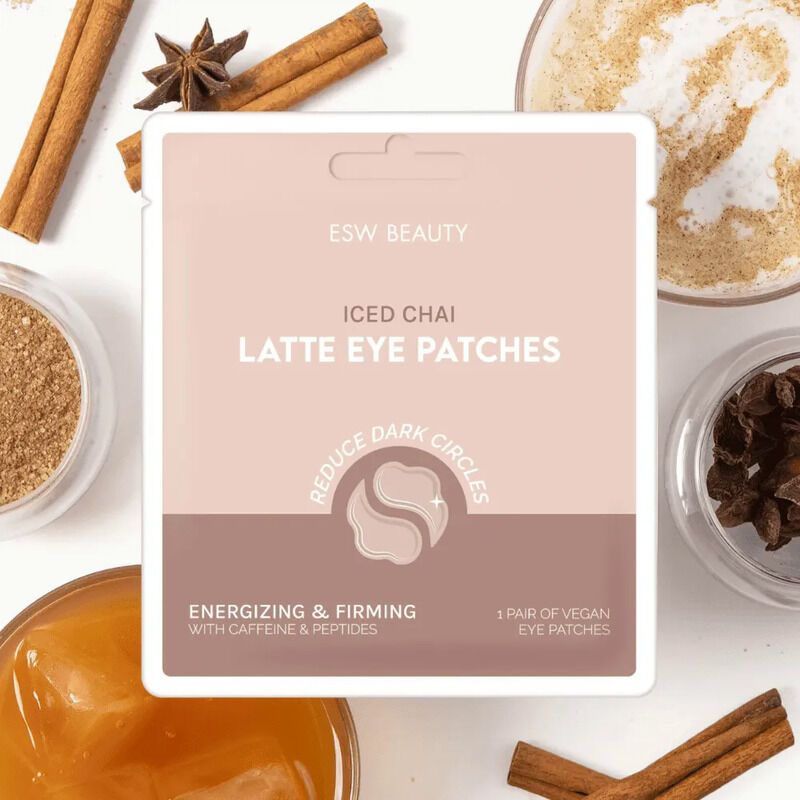 Latte-Inspired Eye Patches