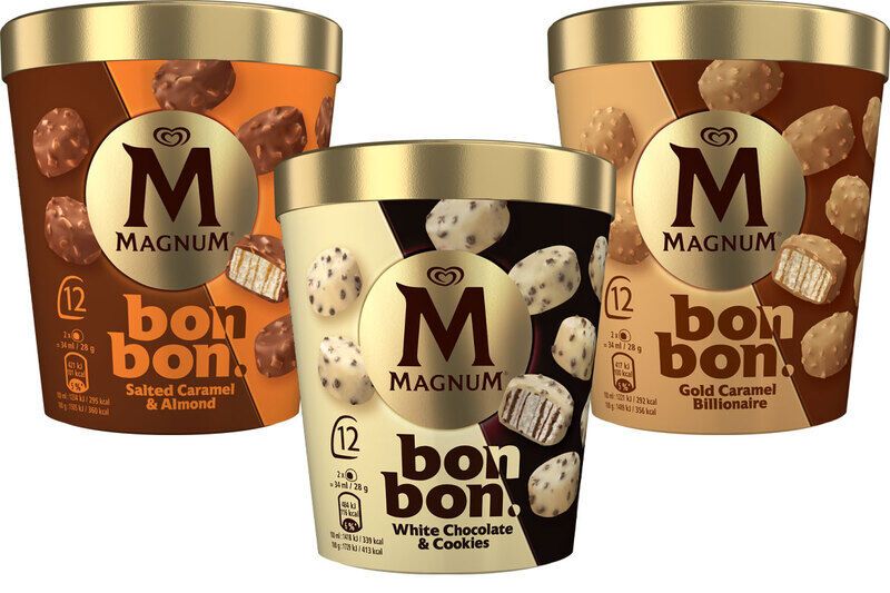 Snacking-Friendly Ice Cream Bites : Magnum Bonbons