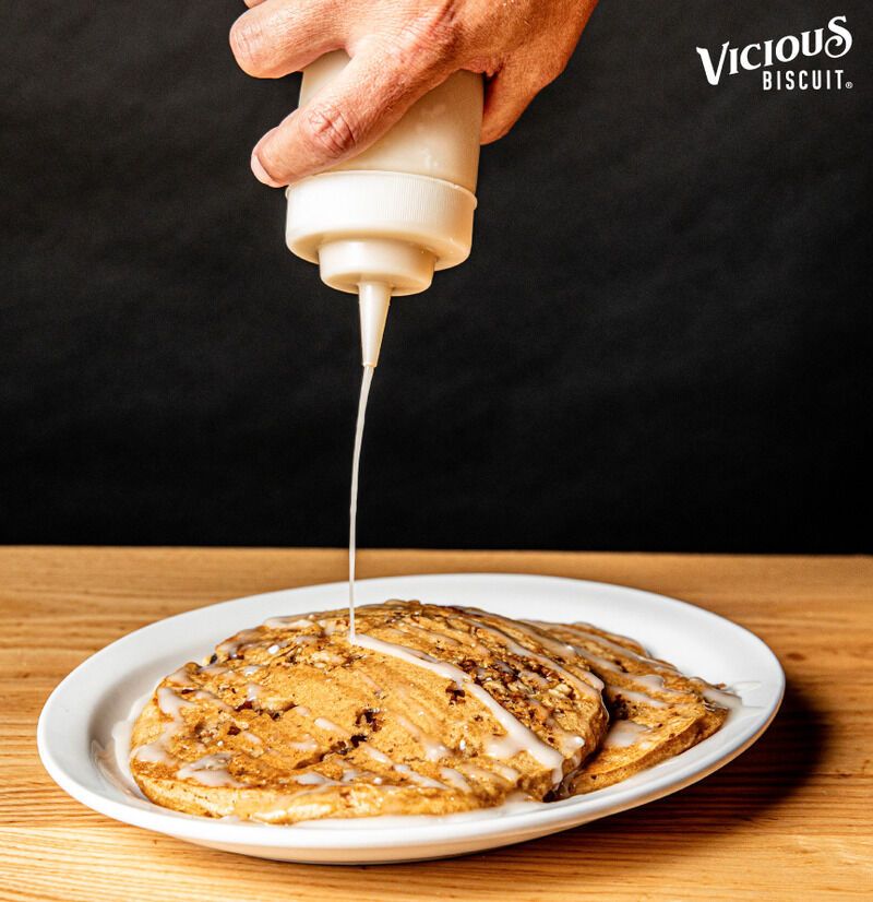 Autumnal Sweet Cream Pancakes